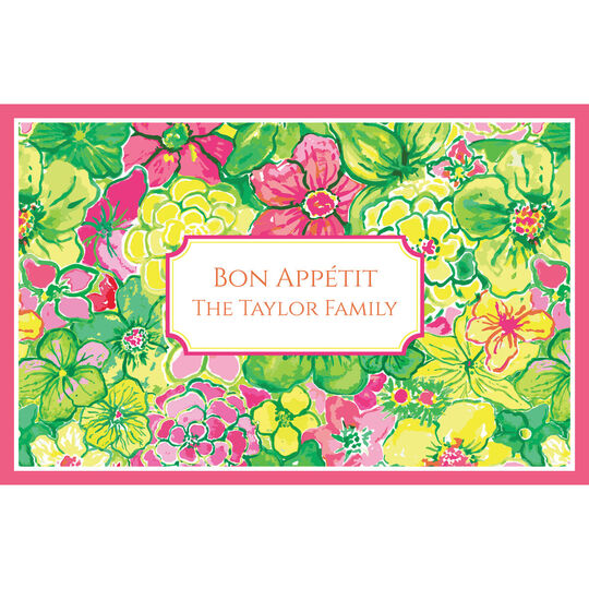 Bouquet de Fleurs Placemats